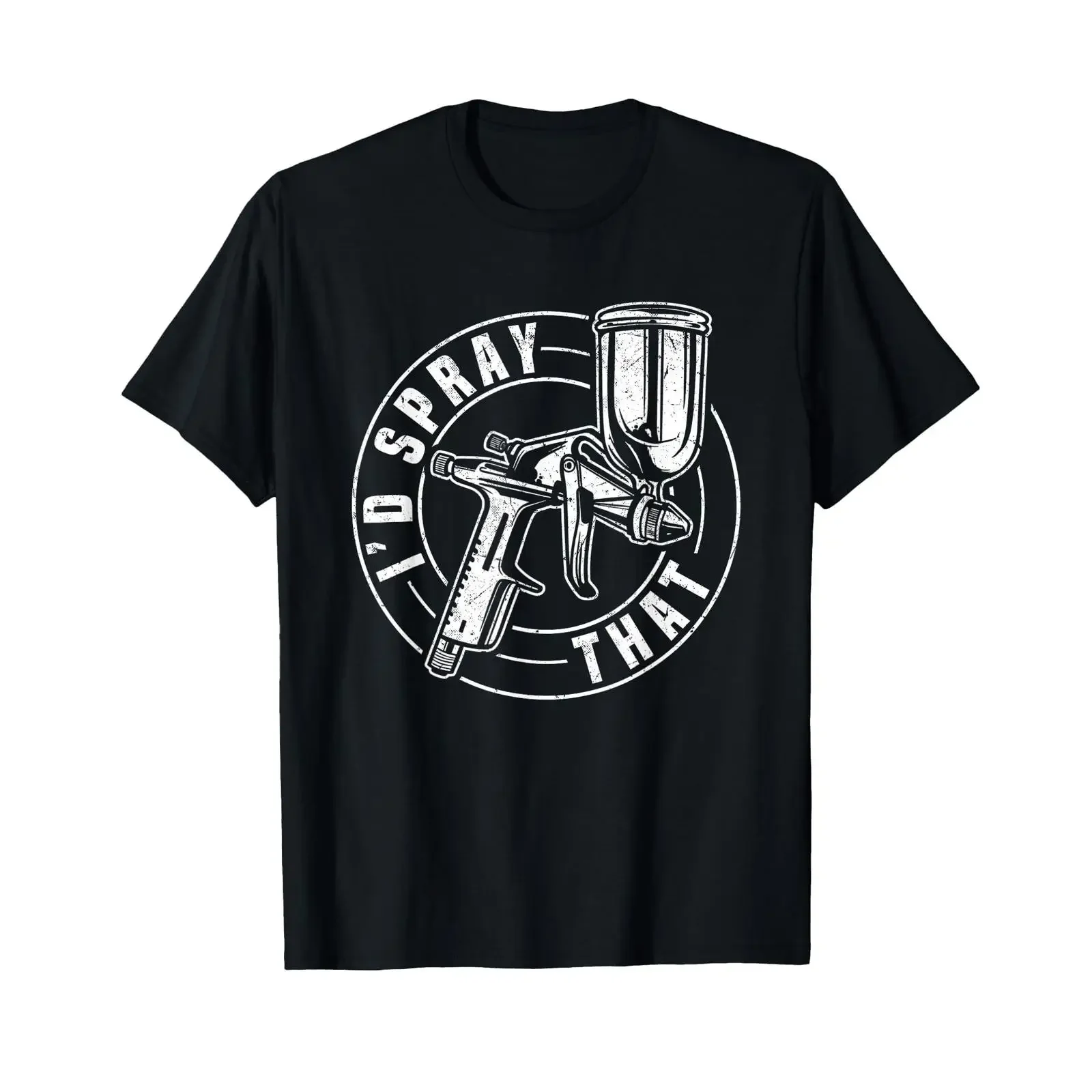 I d Spray That Automotive Car Painter Auto Body T Shirt vintage Washed Slightly Stylish homme Breathable Casual