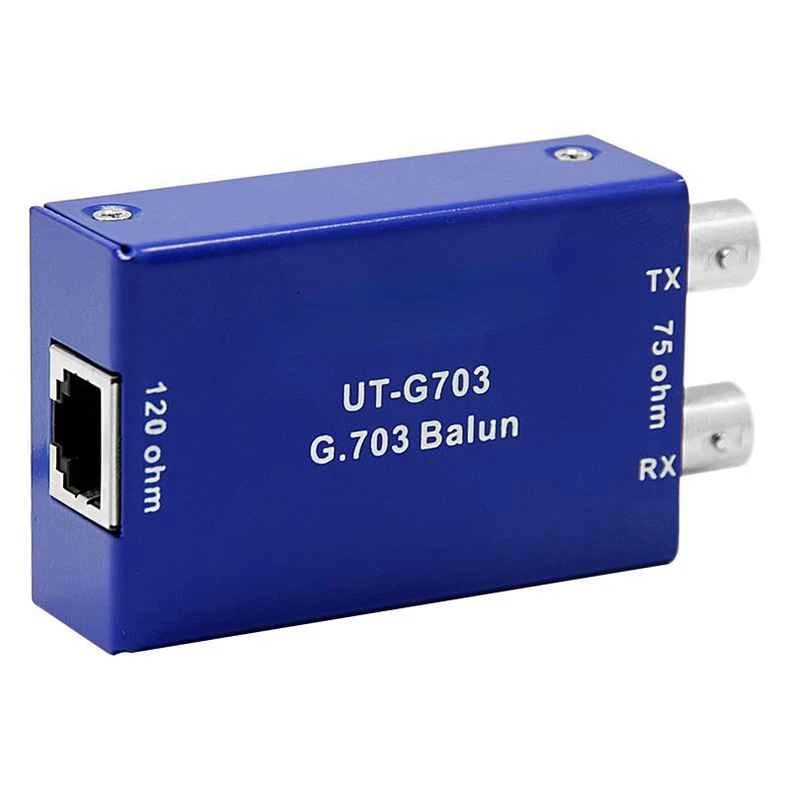 UT-G703BNC To RJ45 Converter 120 Ohms To 75 Ohms Signal Balanced To Unbalanced Converter