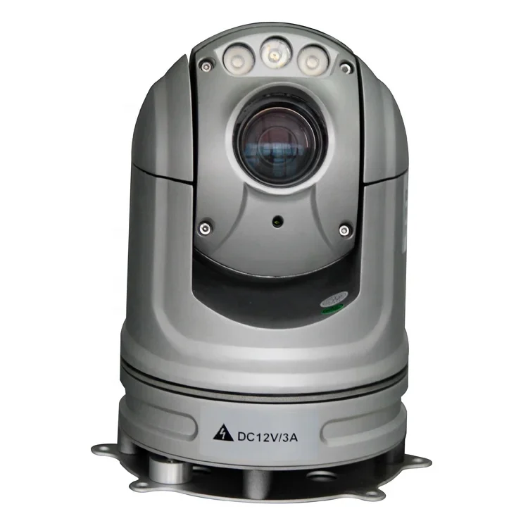 HD IP66 4MP 33X Интеллектуальная портативная сетевая мобильная прочная PTZ-камера для морского использования