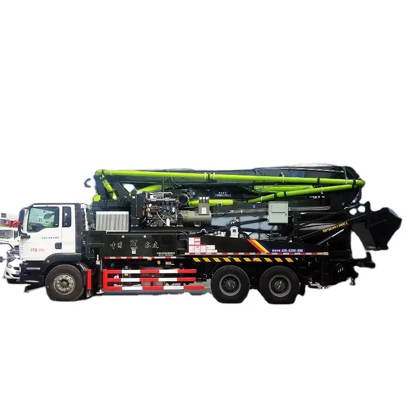Customizable Mobile Large 38m 5 Section Mixing Integrated Concrete Pump at a Favorable Price