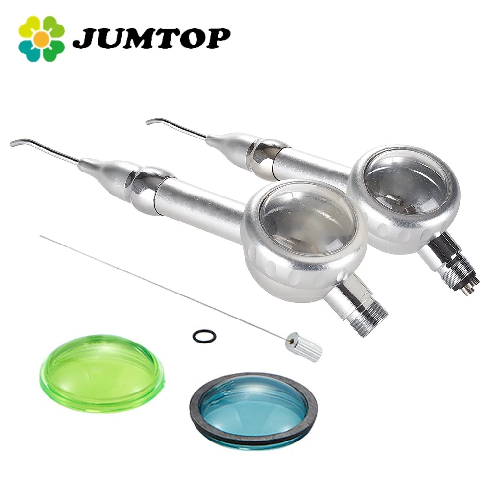 

JUMTOP Dental Air Polisher Air Flow Prophy Jet Teeth Whitening Cleaning Sandblasting Gun