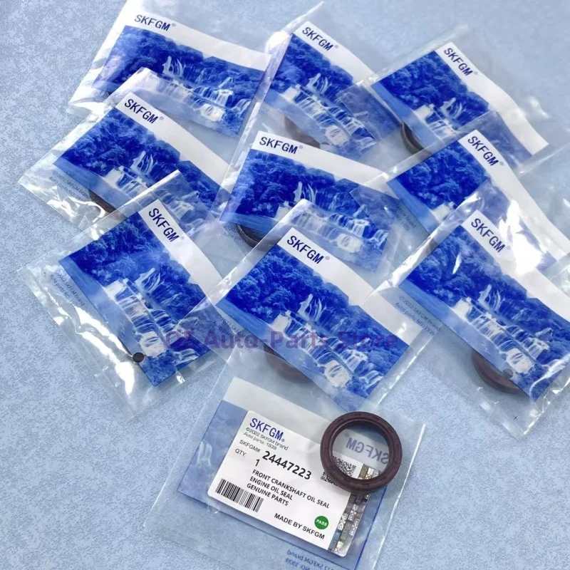 10PCS Engine Crankshaft Main Oil Seal Front 24465791 For Chevrolet CRUZE Sonic Epica Excelle- XT GT 25194224 24465790 24447223