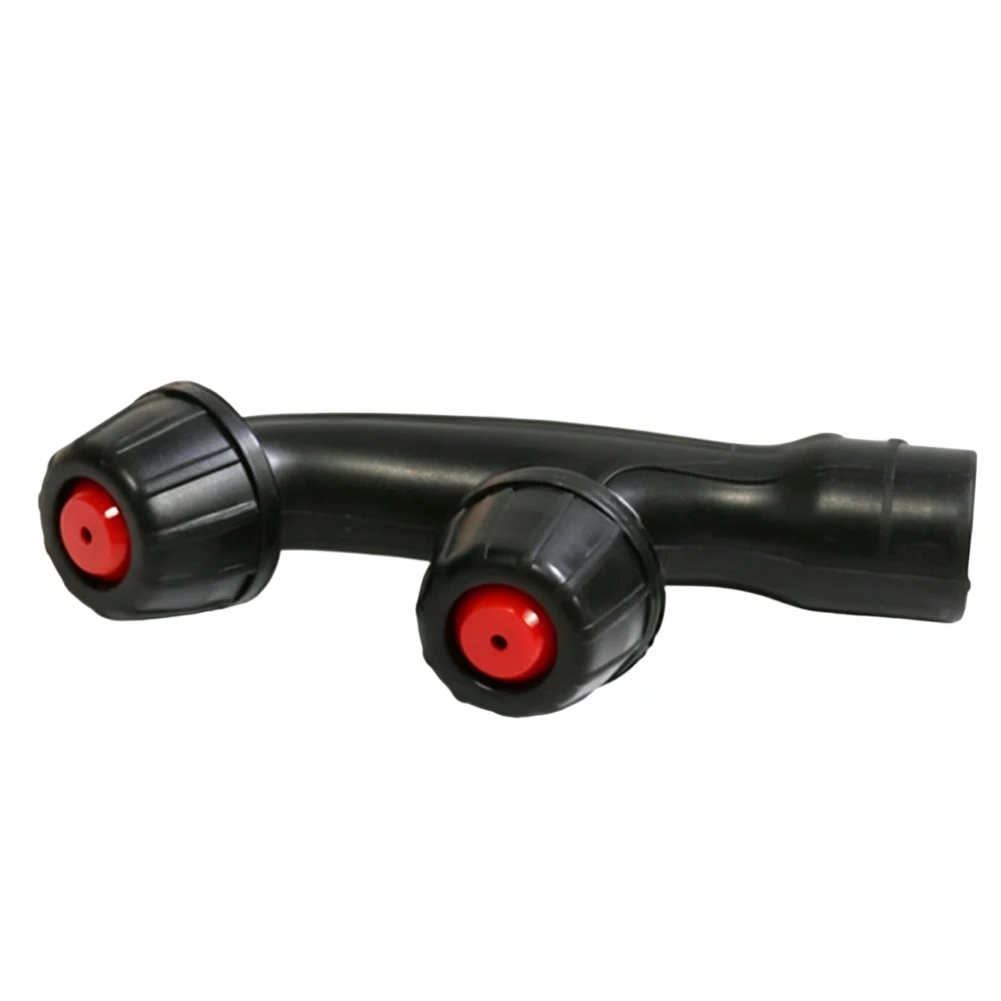 Double Nozzle Sprayer Head For Garden Lawn Irrigation System Plastic Dual Atomizing for mist Maker 3/8 Inch Female Connector