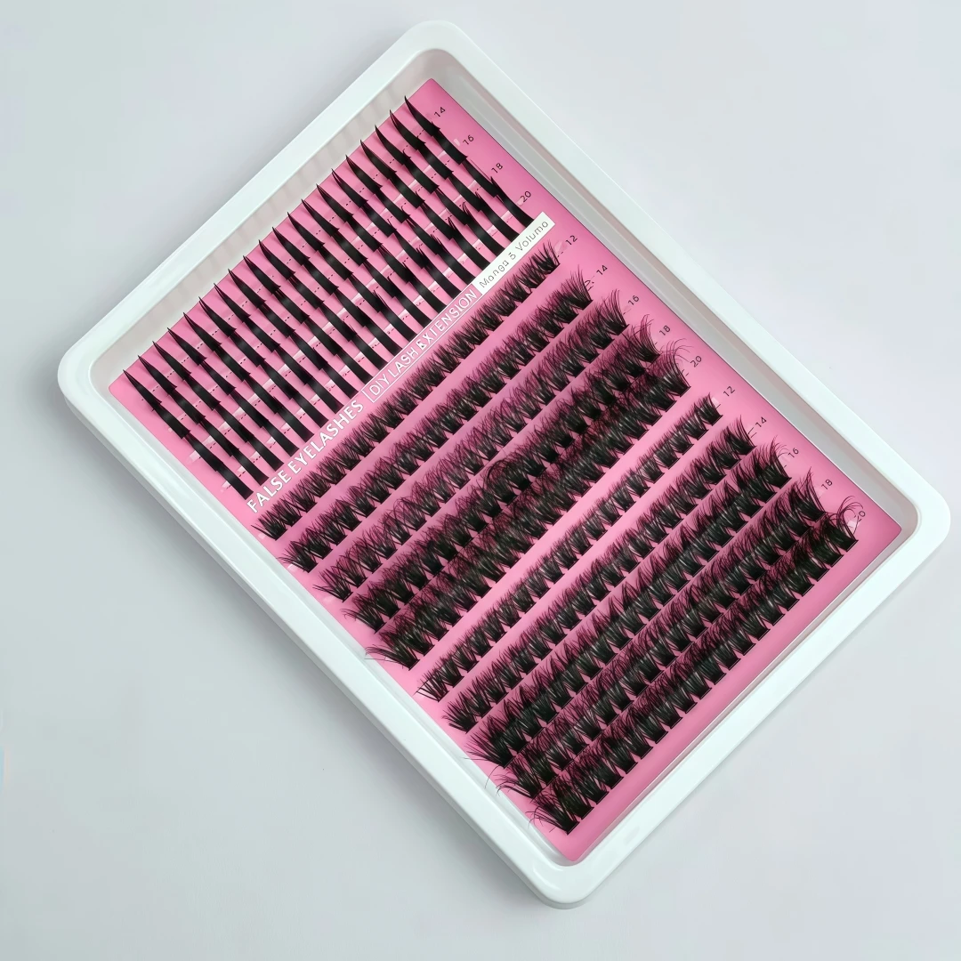 New Arrival European American Cross Border Dense DIY Segmented False Eyelashes Large Capacity Lazy Person Grafting Simulated Nat