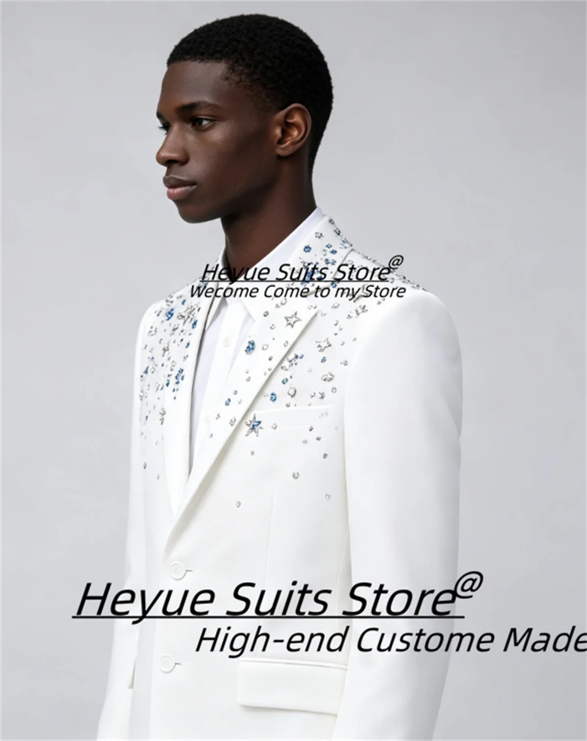 Costume Homme Personnalisé Bla - Slim Fit Blazer Men avis et prix
