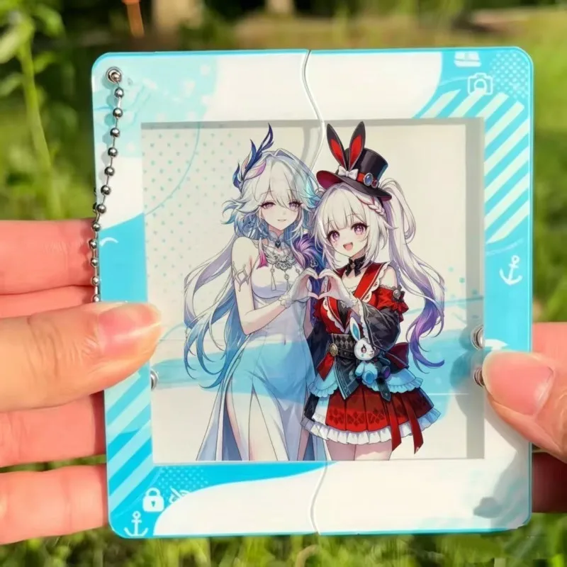 Game Honkai: Star Rail Surrounding Acrylic Pull-out Figures Sparkle Yao Guang Pendant Cosplay Keychain Cross Dressing Card Gifts