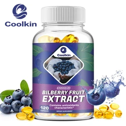 Bilberry Fruit Extract 3000mg - Relieves Eye Fatigue, Relieves Dry Eyes and Vision Health, Improves Skin Health, Non-GMO