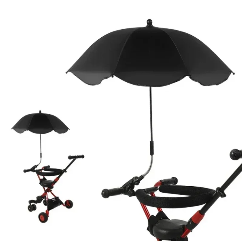 

TEMIKIDS Universal Baby Car Pram Umbrella Adjustable Shade Umbrella Uv Sunshade For Stroller Accessories Sun Visor Portable Para