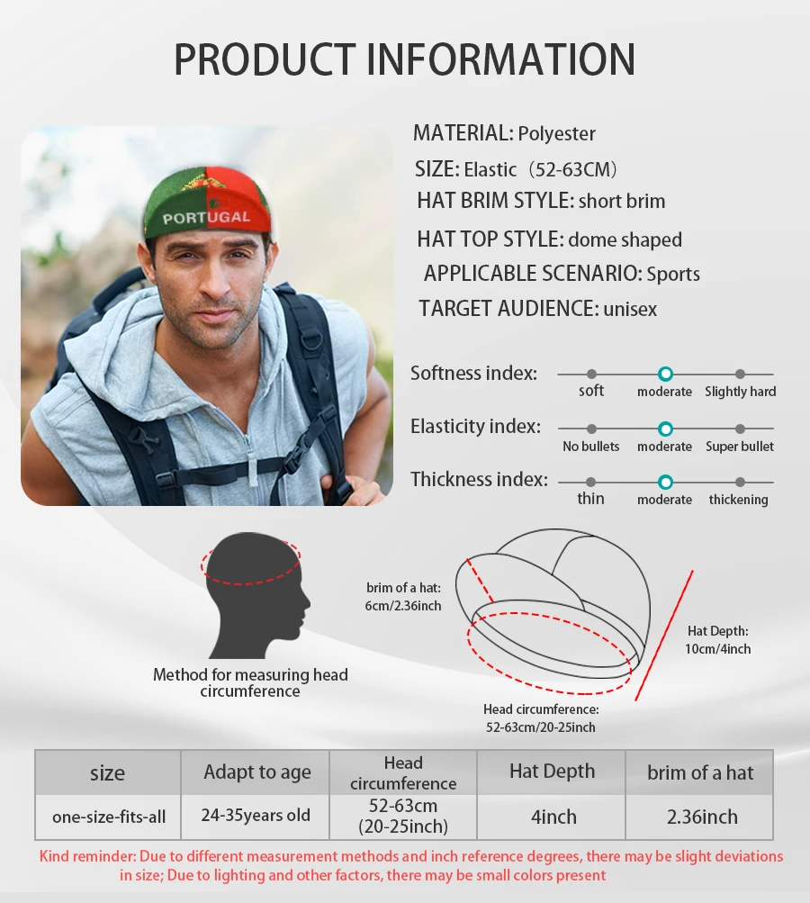 Retro Men's Cycling Caps Outdoor Sports MTB Road Bicycle Hats Breathable Quick Dry