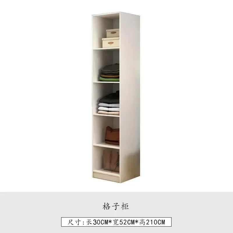 The product can be customizedL-shaped corner wardrobe 90 degree household bedroom small unit minimalist modern coat c