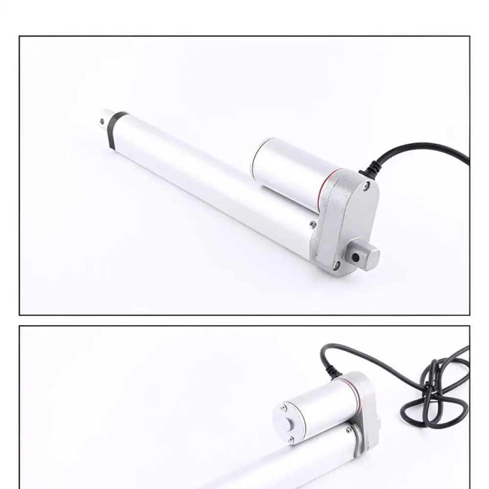 DC 12V 24V Linear Actuator Motorized Electric Push Rod For Smart Home Care Bed Automation Equipment Metal Structure