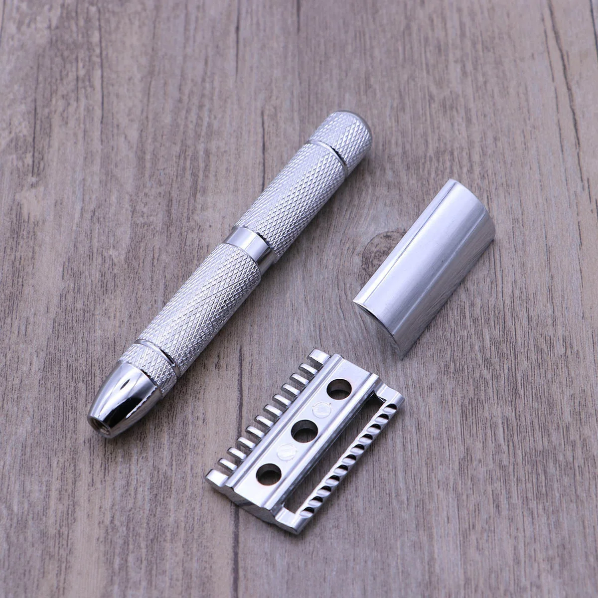 

Double Safety Stainless Steel Shaving Tool For Men Smooth Barbershop Home Use Shaver Steel Double Shaver Safe