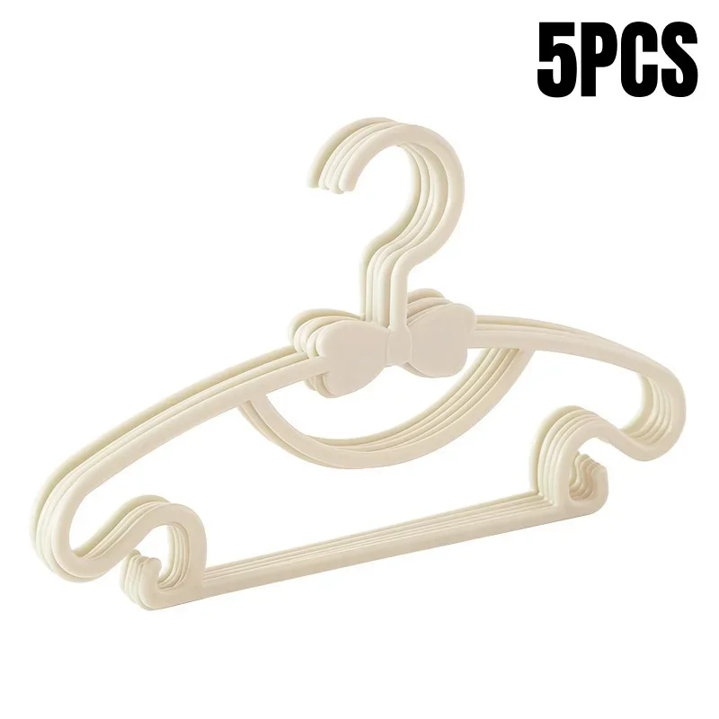 5-50 Stuks Baby Hangers Plastic Kinderkleding Opslag Hanger voor Kwekerij Kinderen Hangers Peuter Baby Draagbare Jassen Thuis rek