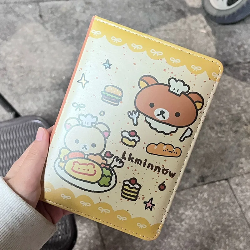 caderno-cartoon-rilakkuma-ilustracao-fashion-para-colorir-caderno-duravel-para-registro-diario-material-de-papelaria-e-presentes