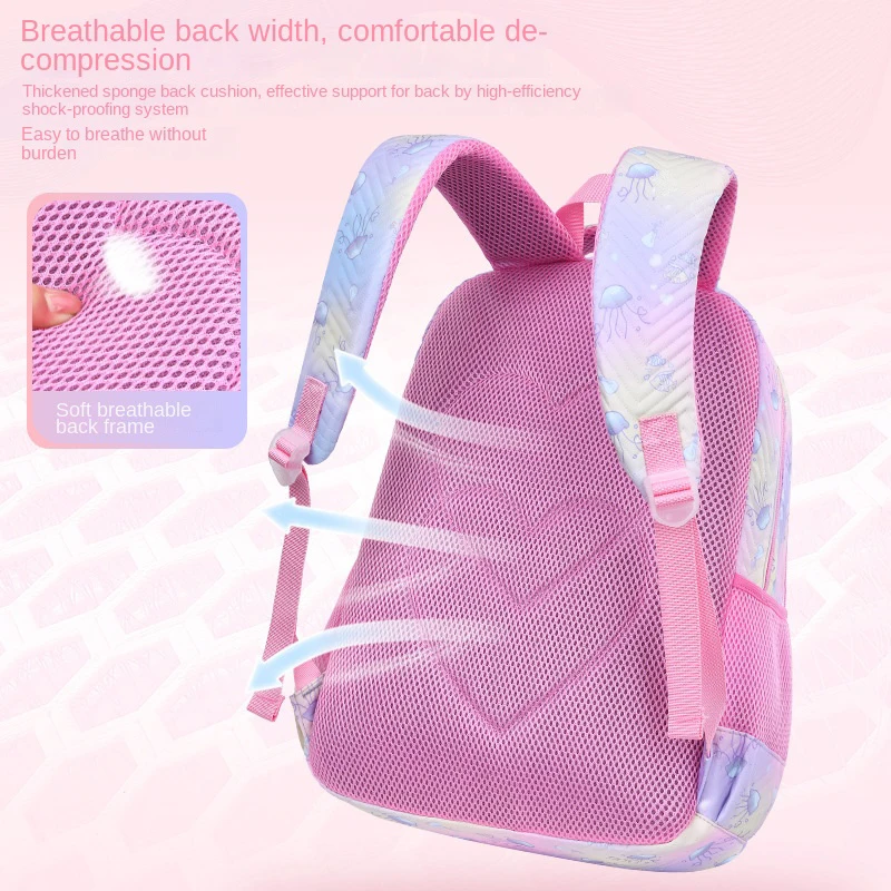 3 teile/satz bunte Schult aschen für Mädchen wasserdichte Schüler Rucksack Kinder Kind Schult asche mit Bleistift Fall Mittagessen Tasche