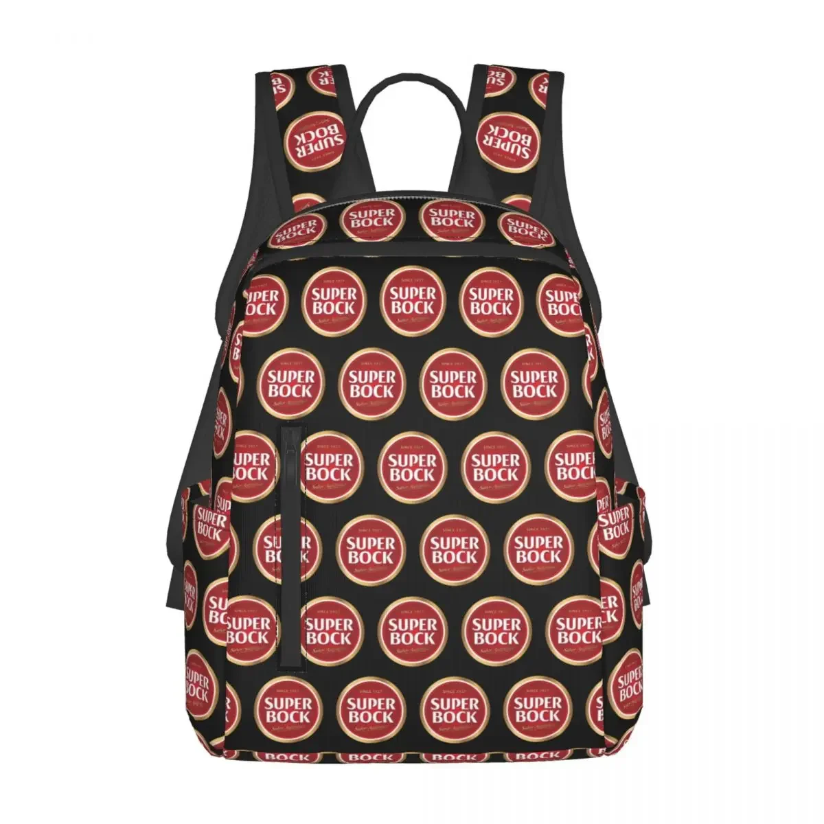 

Super Bock Since 1927 Backpack Daypack Large Capacity Children BookBag School Bag Shoulder Bags for Men Women