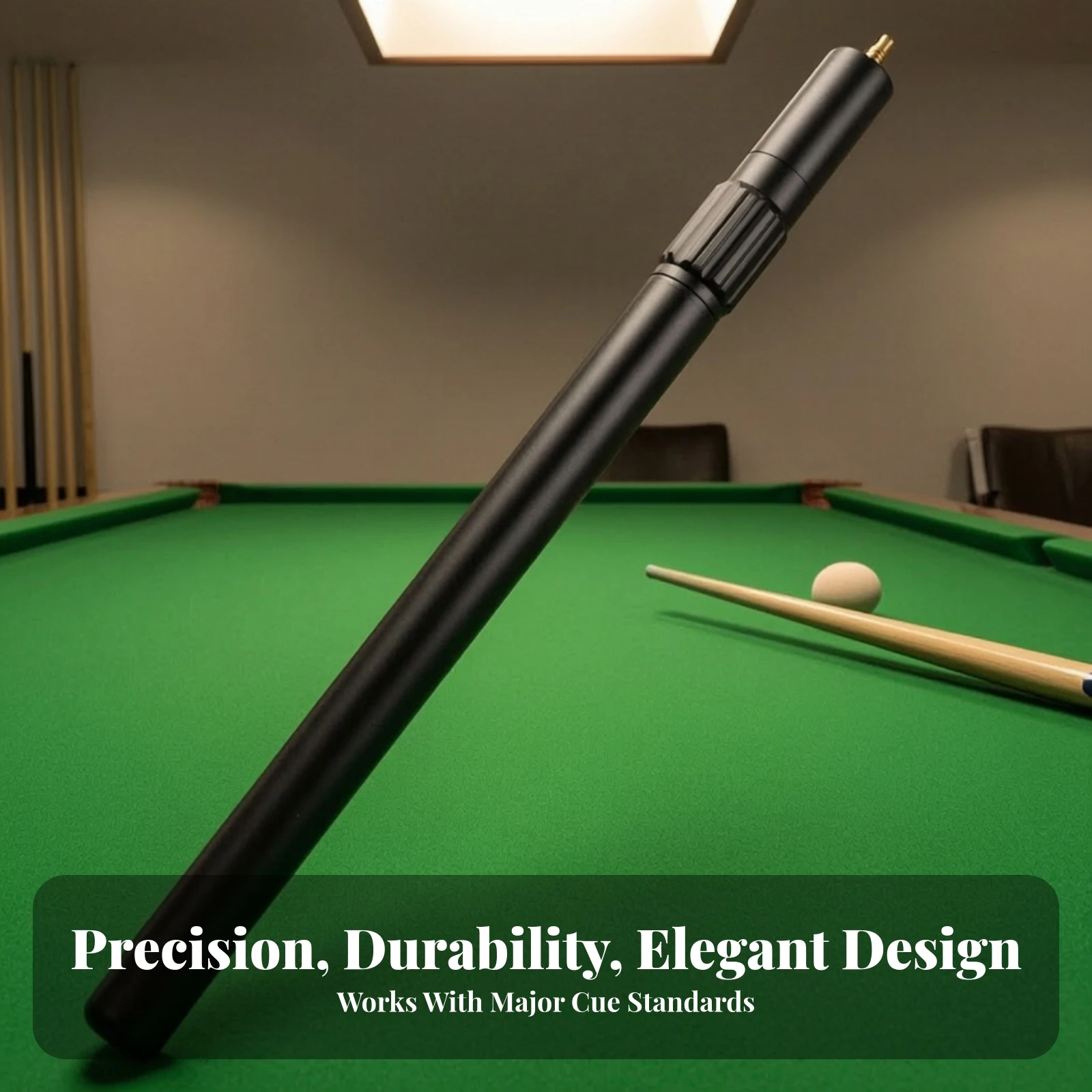 Billiard Cue Extender Extendable Telescopic Cue Extender Retractable Adjustable for Snooker