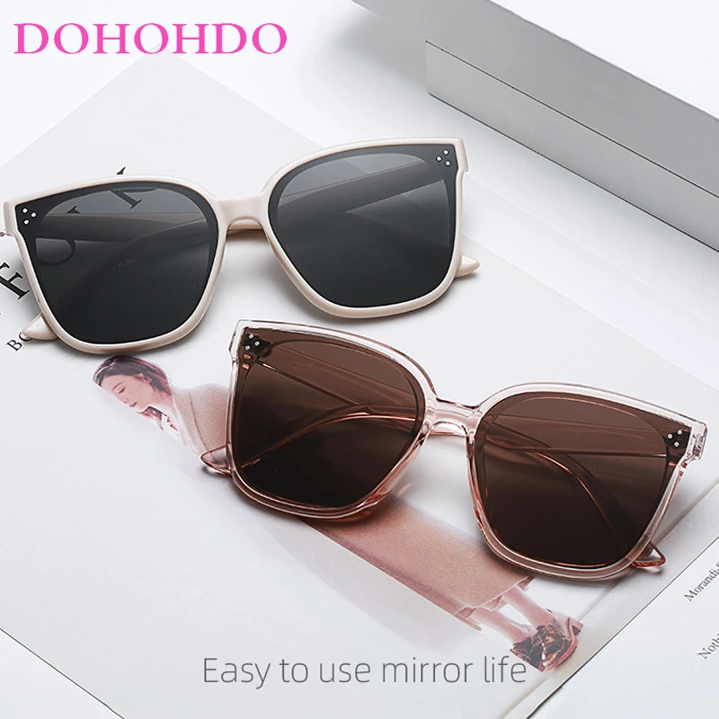 

DOHOHDO Square Sunglasses Women 2024 Men Vintage Brand Designer Sun Glasses Fashion Female Eyewear Shades Unisex Glasses UV400