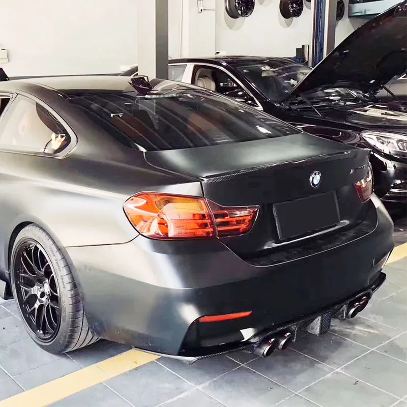 F32 F33 upgrade M4 rear diffuser  carbon fiber  for  4 Series  AN bumper