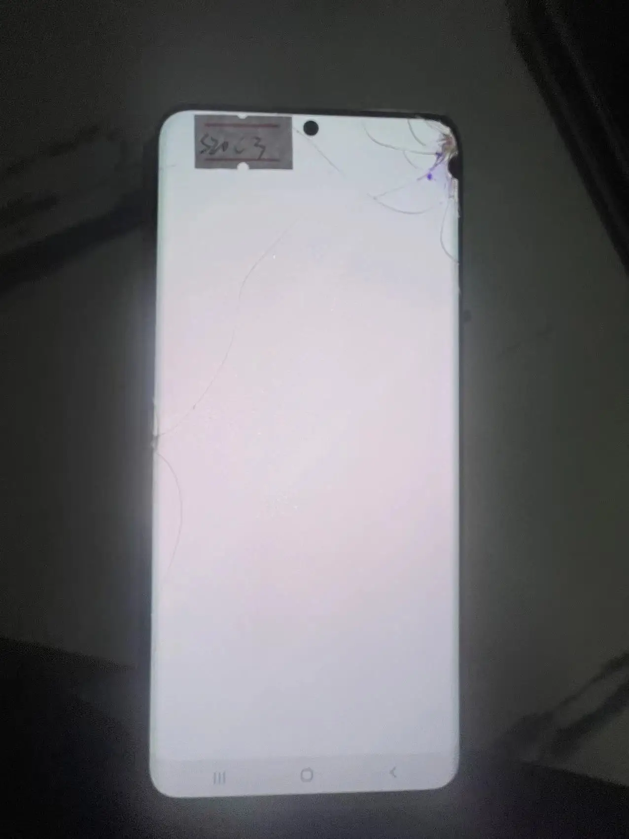 

Super AMOLED LCD screen for S20 g9810, with good touch function and a number of small particles, broken glass touch