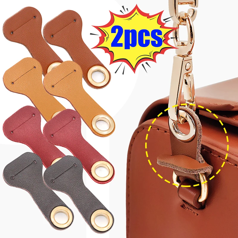 

2Pcs Pu Leather Bag Buckles Handmade Shoulder Strap Connection Buckle for Wallet Purse Handbags Metal Snap Button Clasps