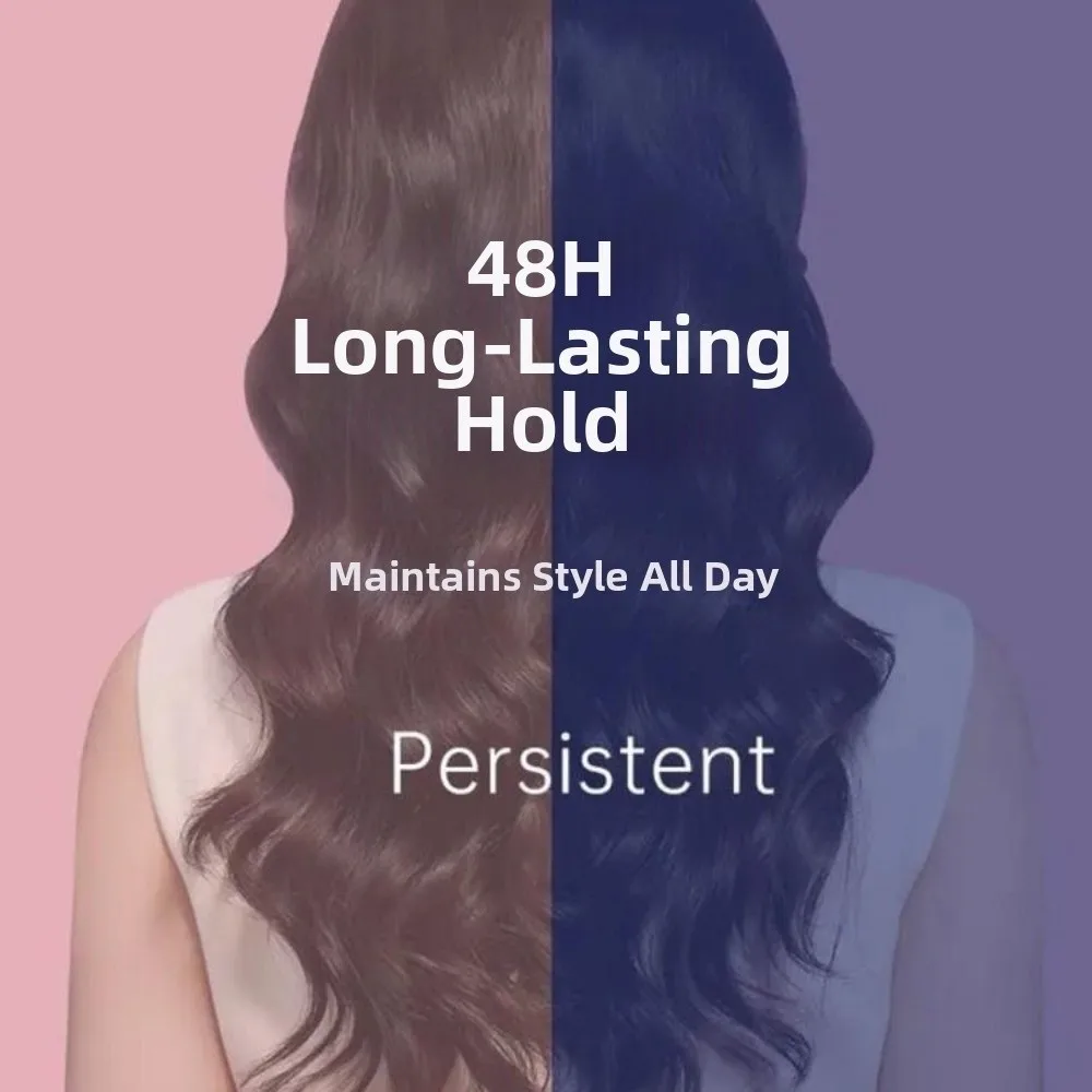 4 Levels Temperature 2-in-1 Straightener Curling Wand Safe Volumizing And Smoothing Electric Fluffy Hairpin Curling Clip