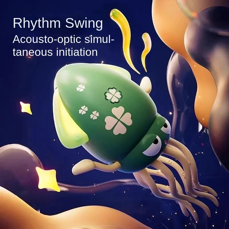 Танцующий осьминог, детские электронные игрушки для домашних животных, мультяшные интерактивные развивающие движущиеся образовательные игрушки для детей, подарок на день рождения