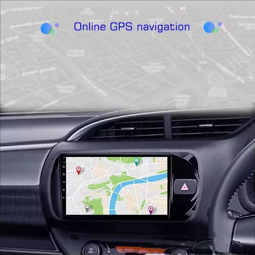 Autoradio Radio samochodowe dla Toyota Vitz 3 XP 130 2014 - 2019 Carplay Wireless Android Auto Multimedia Automotive Video Stereo WIFI