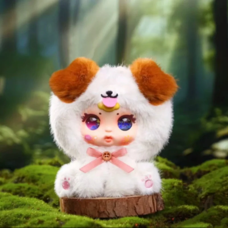 ใหม่ของแท้ MM Milk Candy น่ารักสัตว์เลี้ยงกล่องตาบอดน่ารักพวงกุญแจกระเป๋าเป้สะพายหลังจี้ตกแต่งตุ๊กตาสาวของขวัญเดสก์ท็อปเครื่องประดับของเล่น