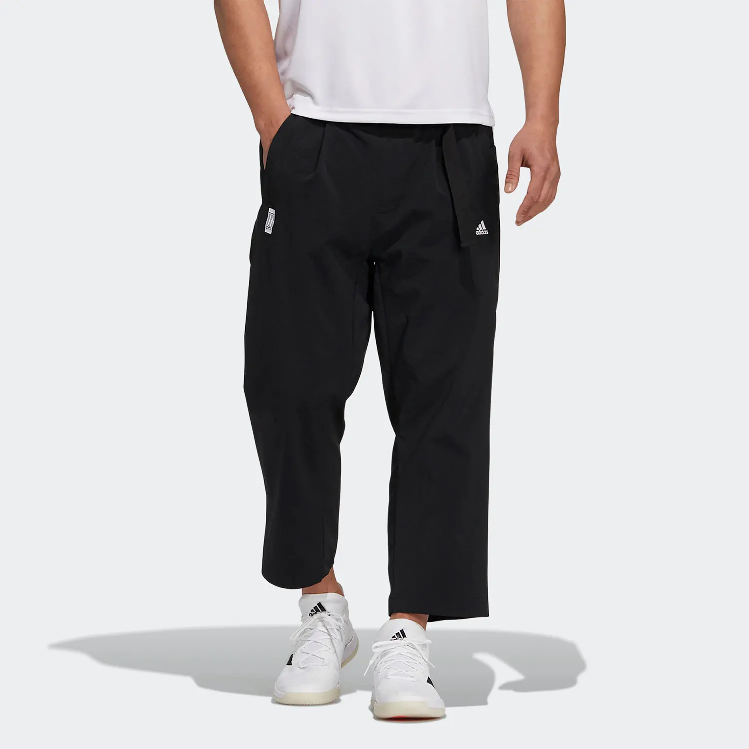 

Официальные аутентичные мужские спортивные брюки Adidas, новое поступление, свободные повседневные брюки H39261