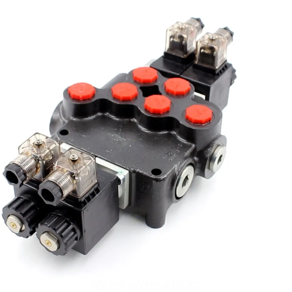 Hydraulic Multy-way Valves 2-Spool Hydraulic Valve | P80 Model | Factory Direct & Customizable