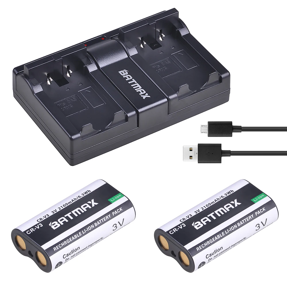 CR-V3 CRV3 2200mah Eddie ion Caméra Batterie + Chargeur pour Kodak DX6340 C360 C433 D4104 C340 C310 C530 C875 C743