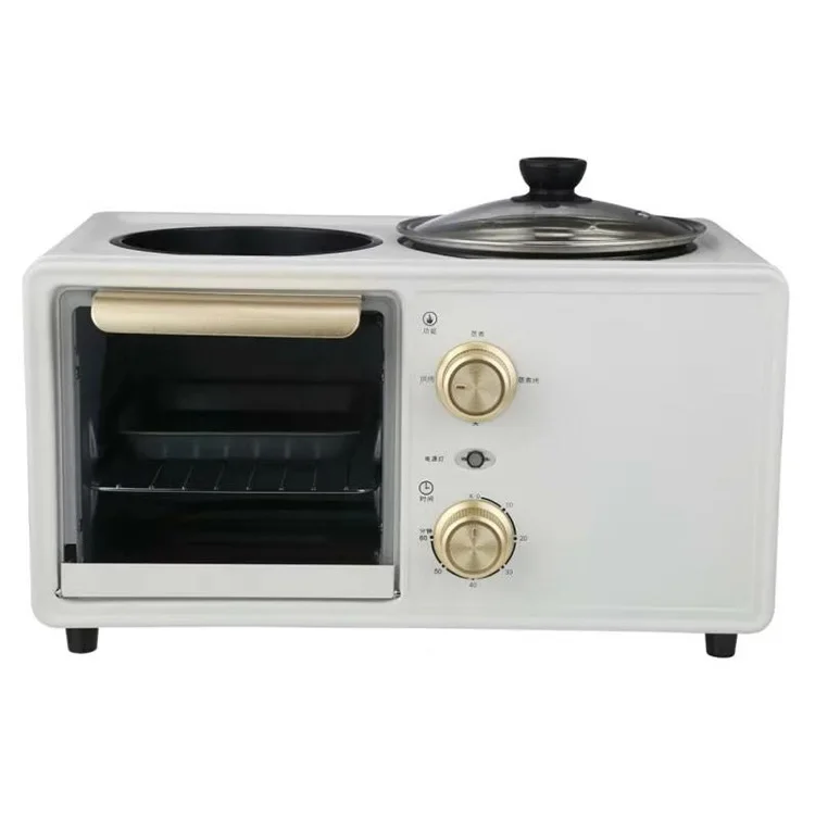 Hot Selling Electric Oven Breakfast Roast meat and make soup Maker 3 in 1 Steel Stainless Power Timer