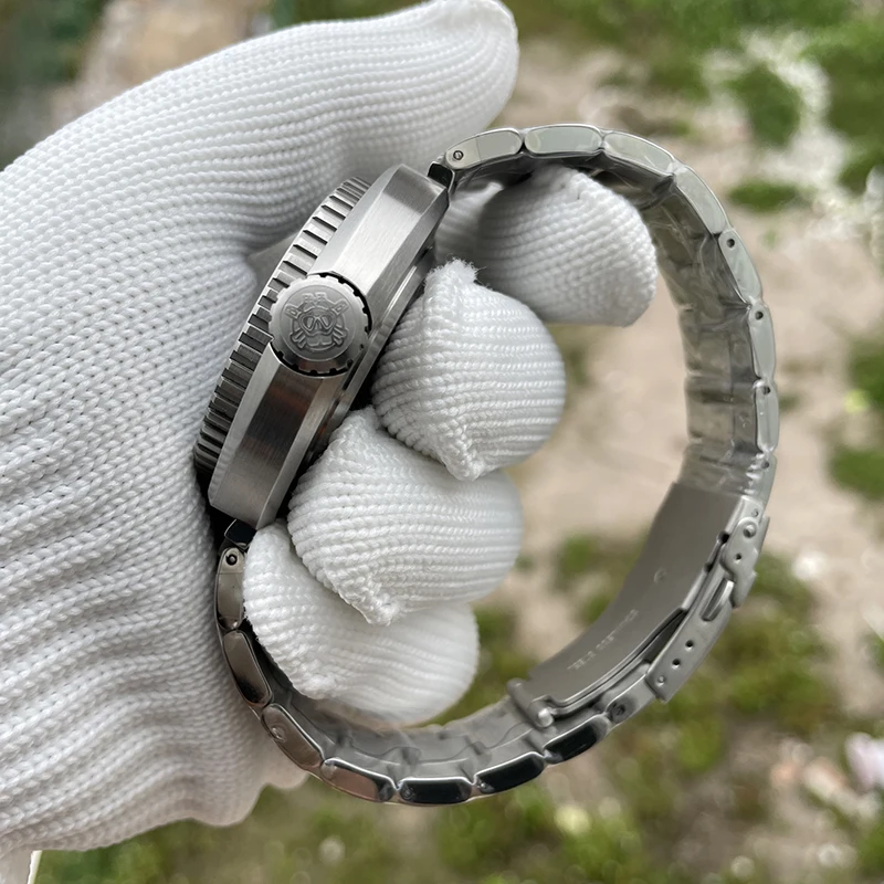 STEELDIVE мужские дайверские часы спортивные автоматические механические наручные часы 1200 м водонепроницаемые BGW-9 светящийся керамический безель с сапфировым стеклом NH35