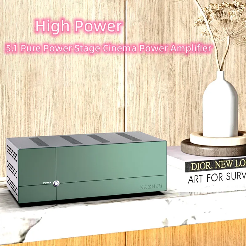 5.1 channel HIFI amplifier high-power pure post-stage movie bar home theater home audio amplifier