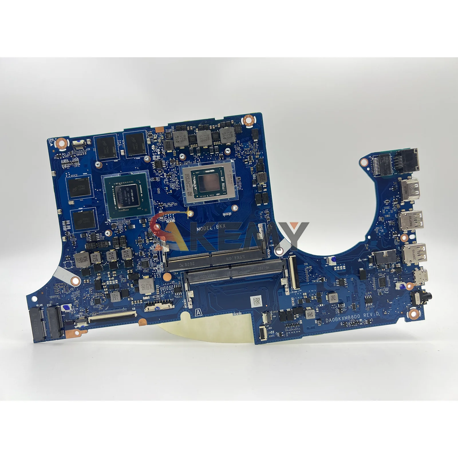 DA0BKXMB8D0 Motherboard Laptop untuk ASUS TUF Gaming FA506I FX506iH FX506II FX506IC Mainboard Notebook dengan R5 R7 R9 CPU Tes OK