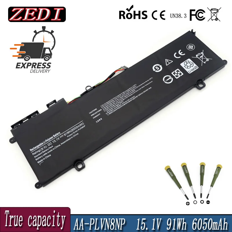 ZEDI AA-PLVN8NP Laptop Battery For Samsung ATIV Book 8 Touch 780Z5E 780Z5E-S01 NP780Z5E 870Z5G NP870Z5G 870Z5E NP870Z5E 91Wh