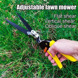 Tijeras de jardinería giratorias, herramientas de jardinería, poda de hierba en maceta para el hogar