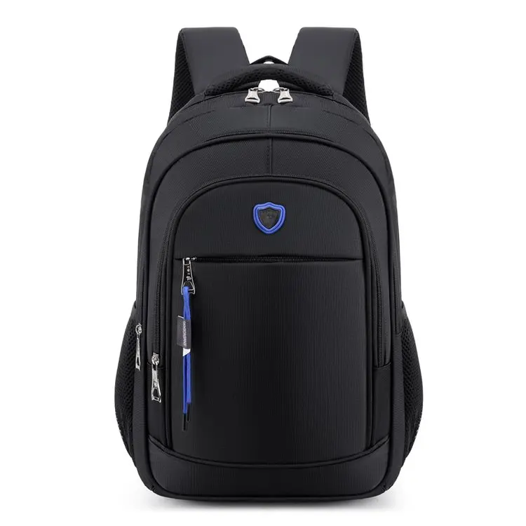 

Neutral style backpack suitable for commuting, multi-zippered for business travel, business trip, double-shoulder backpack