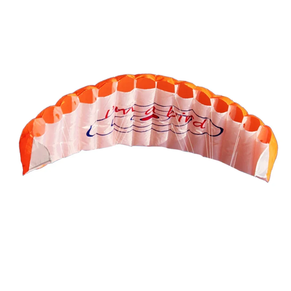 Dual Line Parafoil Kite Hoge kwaliteit Dual Line Stunt Parafoil Parachute met 2-handvat voor strand Outdoor Fun voor volwassenen Kinderen