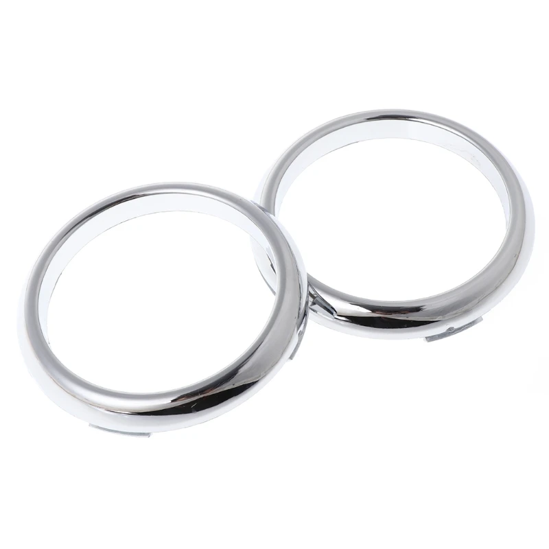 1 Pair ABS Front Fog Light Lamp Cover Trim