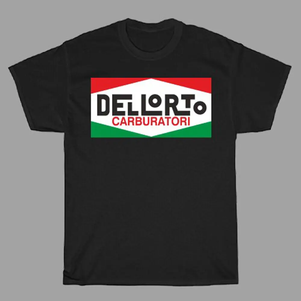 Dellorto Carburatori Racing Men\'s Black T Shirt Size S to 5XL