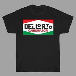 Dellorto Carburatori Racing Men's Black T Shirt Size S to 5XL