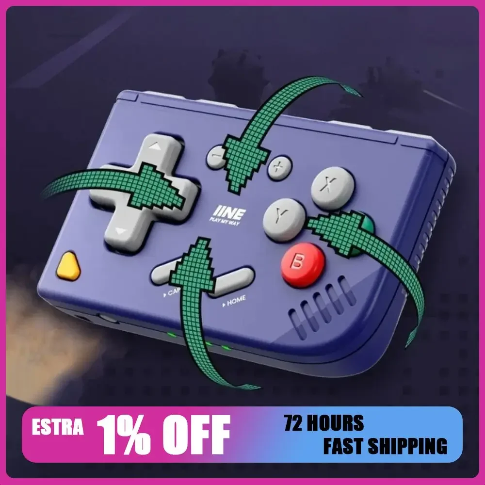 Mini Controlador IINE Retro Ananke Gen 2, Controlador de Juegos Mini con Batería de Larga Duración, Gamepads Bluetooth, Controlador de Juegos Retro de Bolsillo