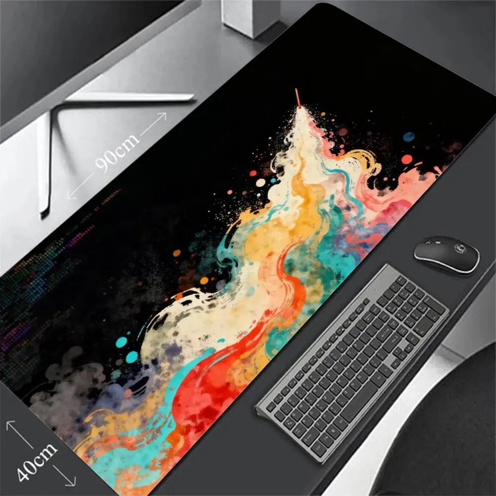 

Большой коврик для мыши, офисный коврик, резиновый противоскользящий коврик для мыши, настольный коврик, аксессуары для ПК, настольные аксессуары, универсальные для всех сценарий