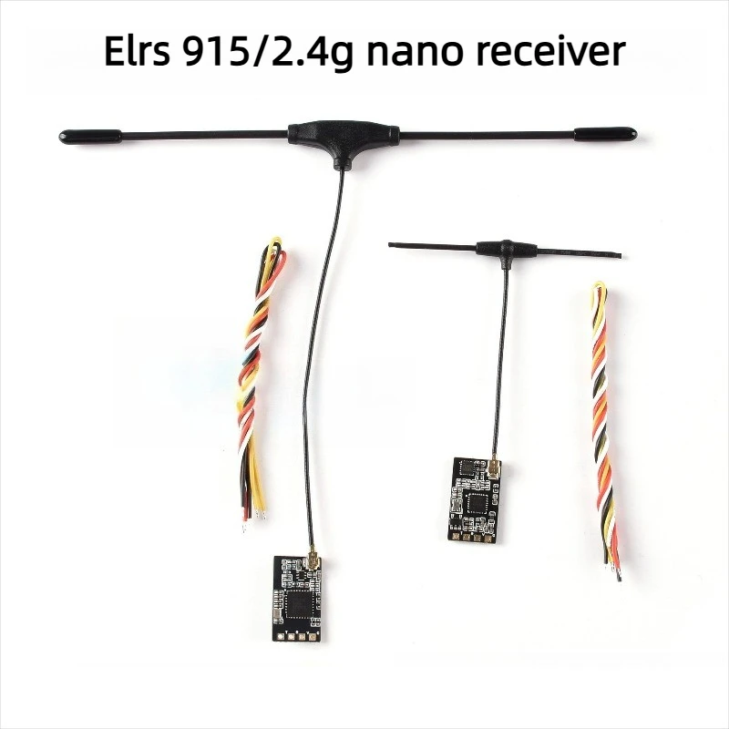 

Приемник ELRS с высокой частотой обновления 2.4G/915M, компактный нано-приемник для FPV-дронов, аксессуар для полетов на большие расстояния