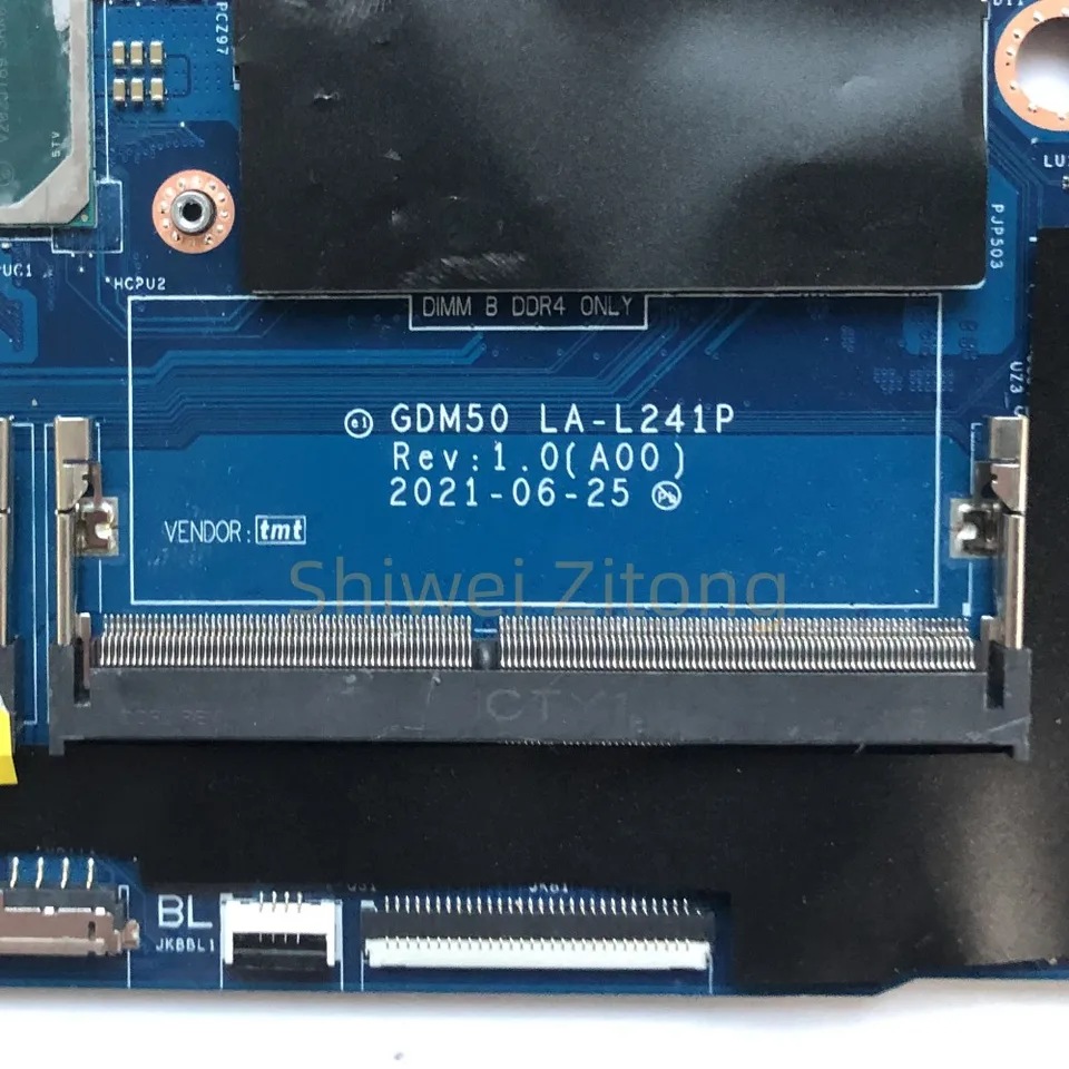 GDM50 LA-L241P For Dell Inspiron 15 3511 Vostro 15 3510 Laptop