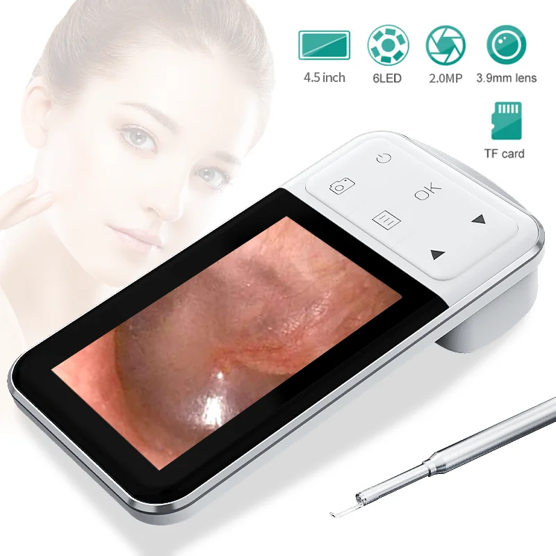 Digital Otoscope with Gyroscope 3.9MM 4.5 