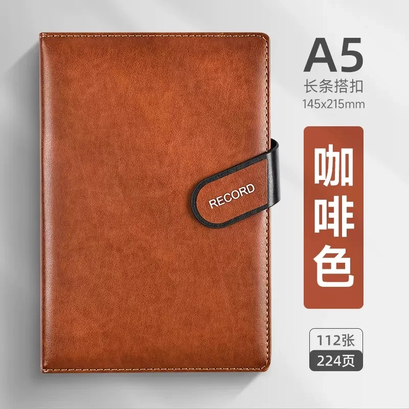 2025customized.Journal wasserdichte Mode-PU-Leder-Notizbücher für Studenten mit magnetischem nk2306