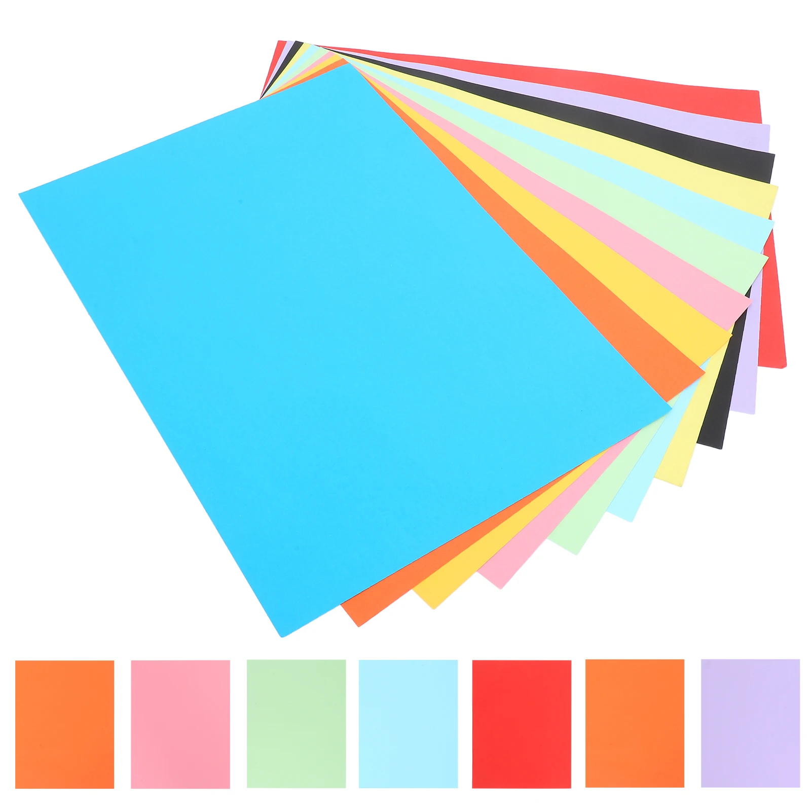 

50 Pcs Colored Cardstock Paper 200gsm A3 Thick Craft Supplies Children DIY Projects Greeting Cards Origami Cutting Activities
